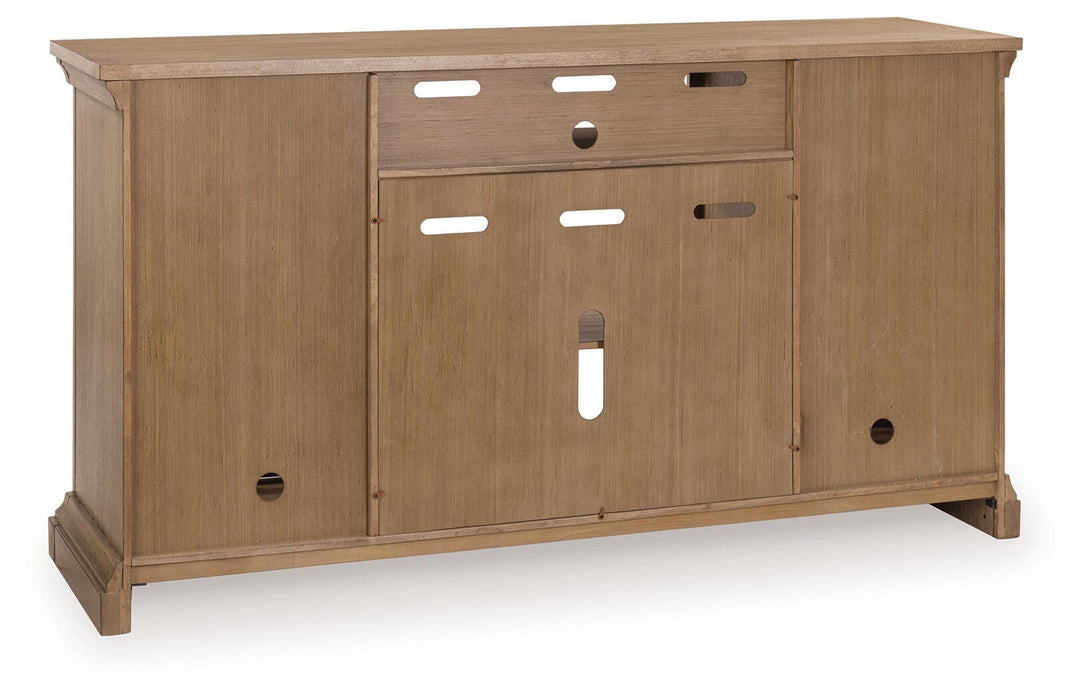 Wittenmyer XL TV Stand w/Fireplace Option