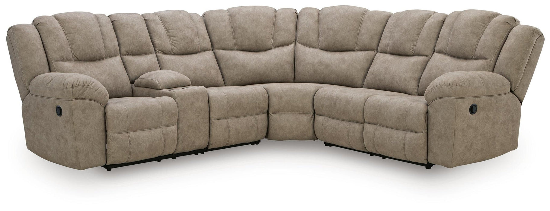 Pearce-Pike 3-Piece Reclining Sectional with Console