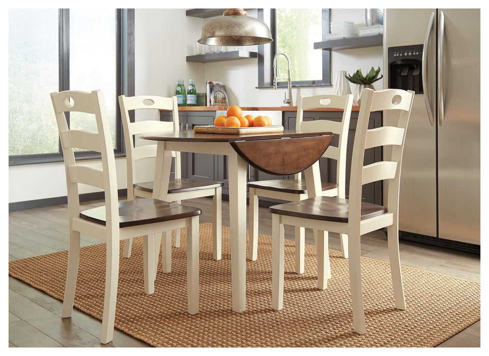 Woodanville Dining Table and 4 Chairs