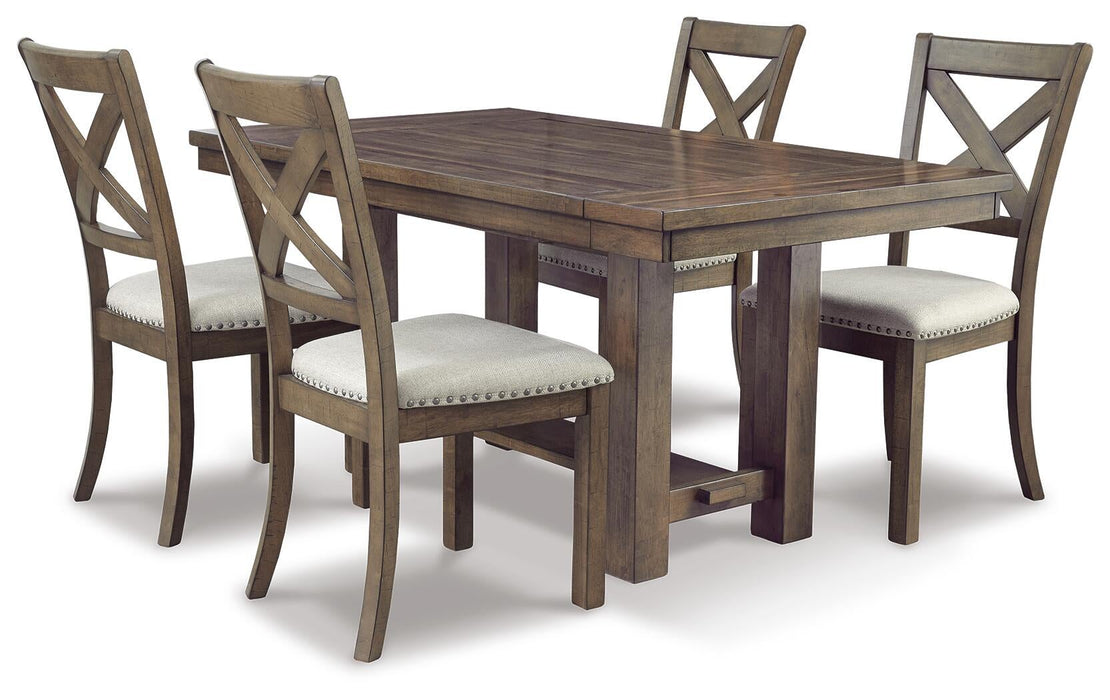 Moriville Dining Table and 4 Chairs