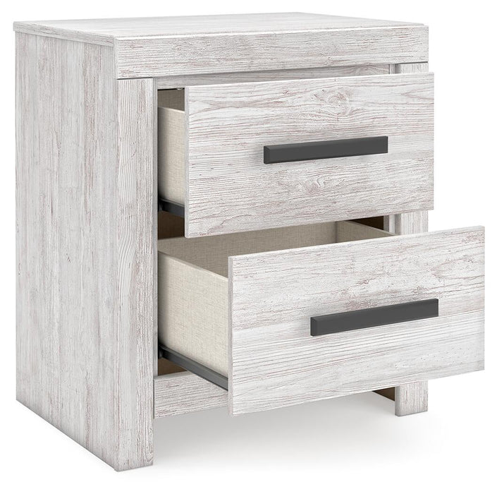 Cayboni Full Panel Bed, Dresser, Mirror, Chest and Nightstand