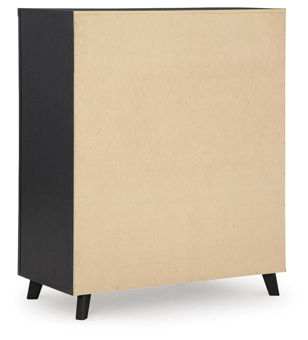 Danziar Queen Panel Bed, Dresser, Mirror, Chest and Nightstand