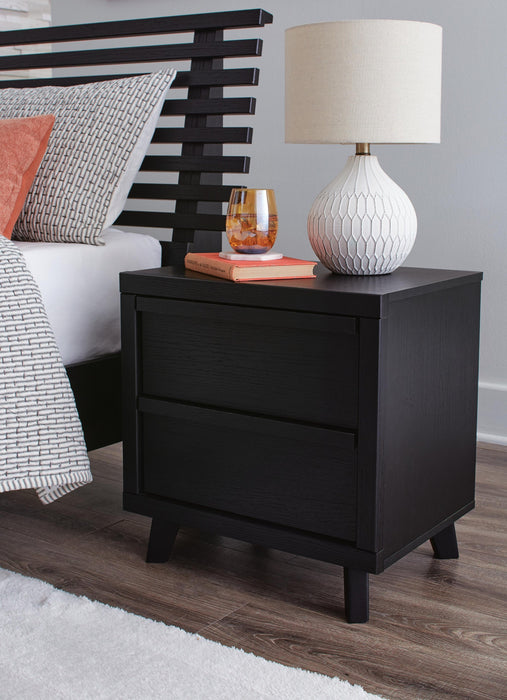 Danziar Queen Panel Bed, Dresser, Mirror and Nightstand