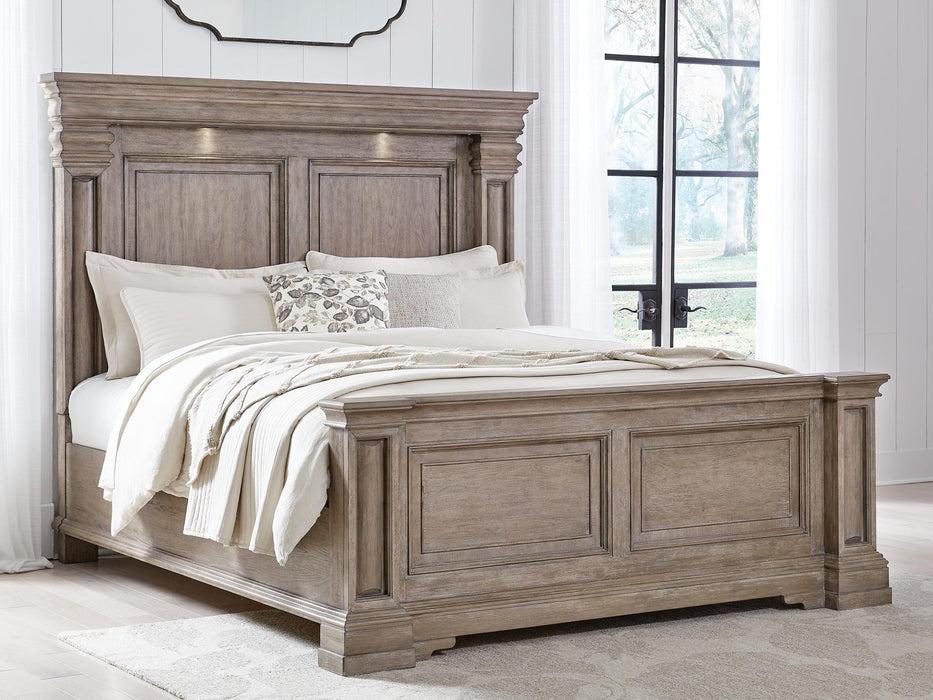 Blairhurst King Panel Bed, Dresser, Mirror, Chest and Nightstand