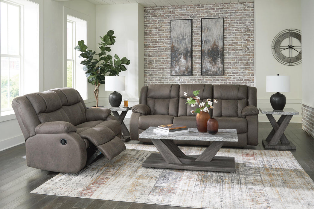 First Base Sofa and Loveseat