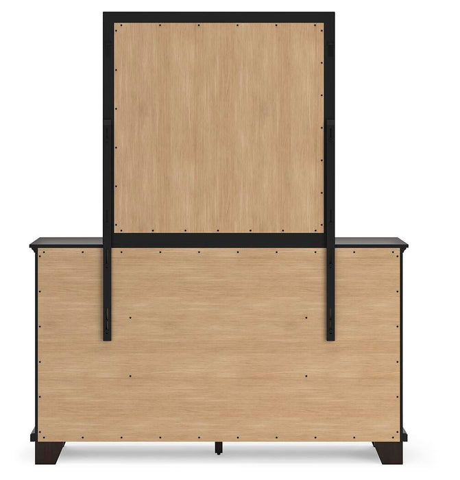 Covetown Full Panel Bed, Dresser, Mirror, Chest and Nightstand