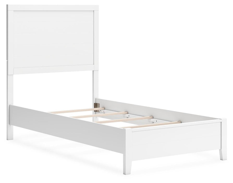 Binterglen Twin Panel Bed, Dresser, Mirror, Chest and Nightstand