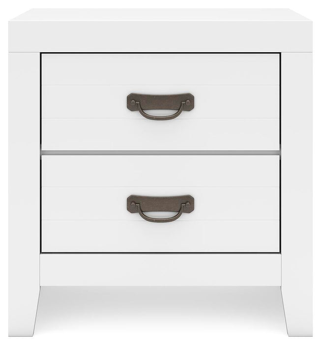 Binterglen Twin Panel Bed, Dresser, Mirror, Chest and Nightstand