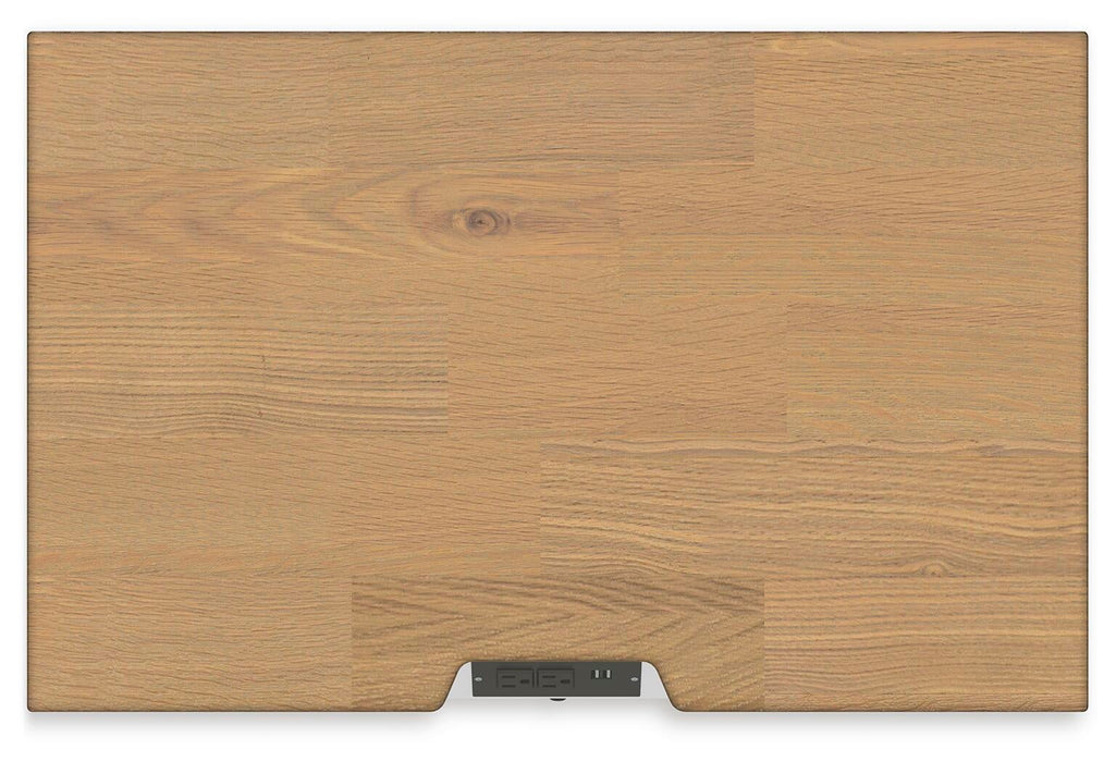 Ashbryn King Panel Storage Bed, Dresser, Mirror and Nightstand