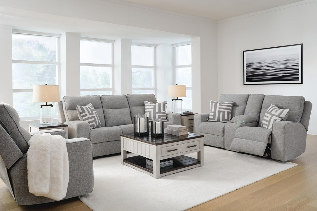 Biscoe Sofa, Loveseat and Recliner