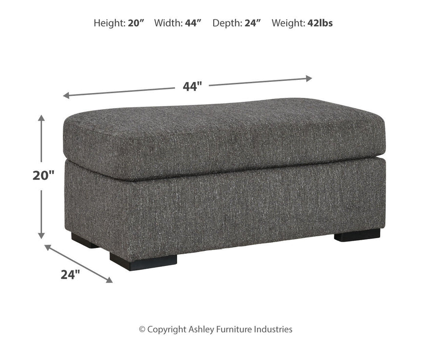Gardiner Sofa Chaise with Ottoman