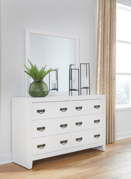 Binterglen Queen Panel Bed, Dresser, Mirror, Chest and Nightstand