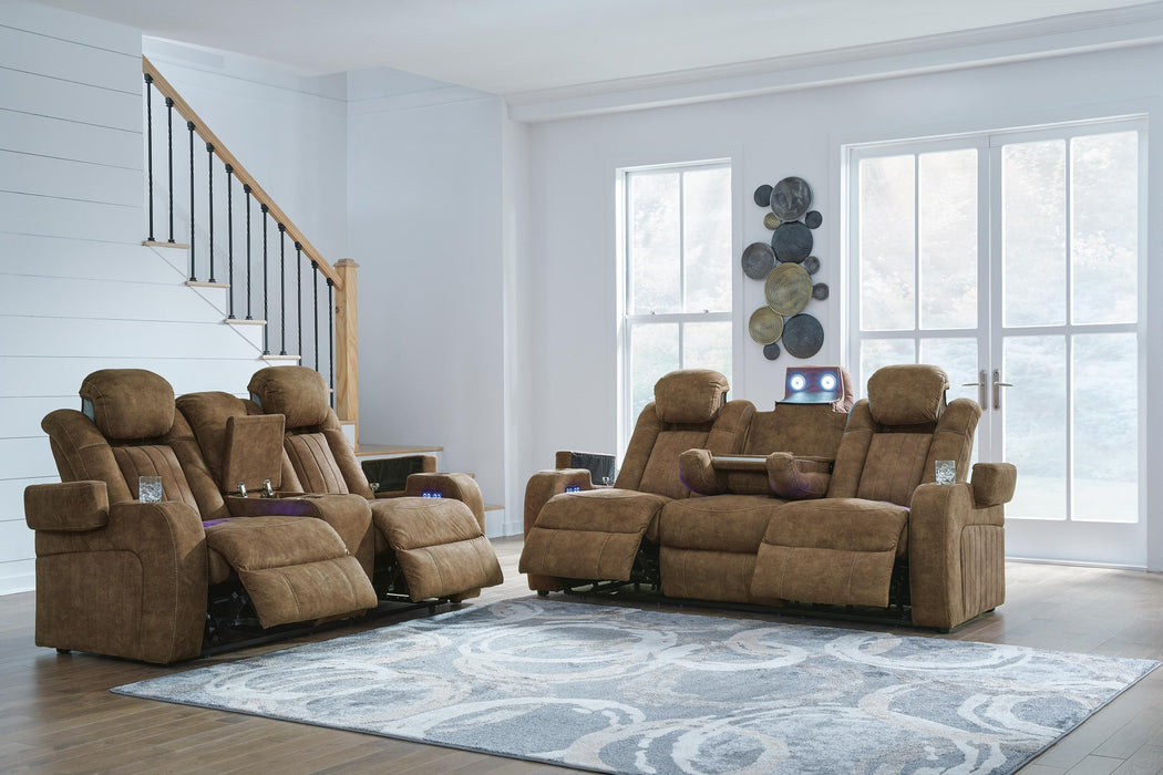 Wolfridge Sofa, Loveseat and Recliner