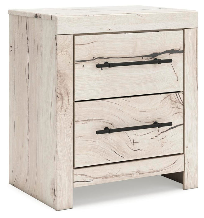 Lawroy Queen Panel Storage Bed, Dresser, Mirror and Nightstand