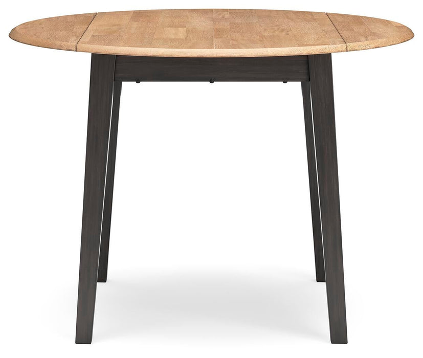 Gesthaven Dining Table and 2 Chairs