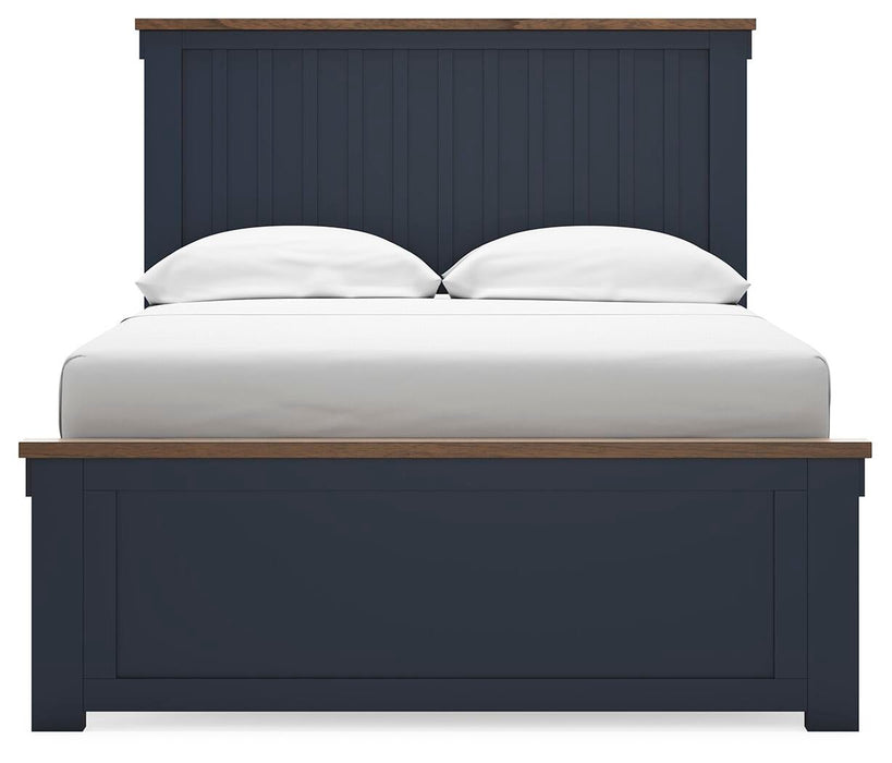 Landocken Full Panel Bed, Dresser, Mirror, Chest and Nightstand