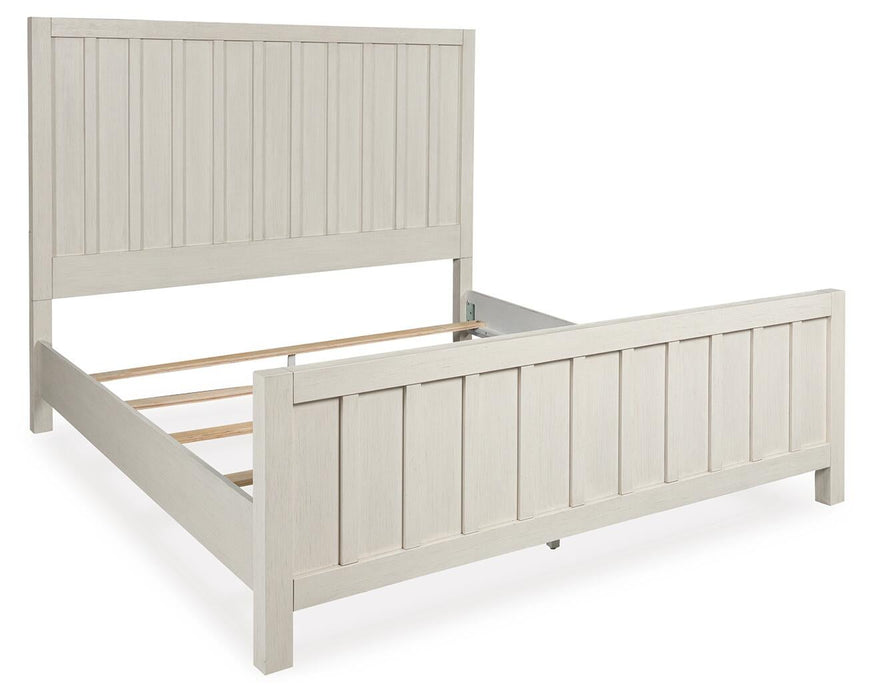 Shaybrock California King Panel Bed, Dresser and Mirror