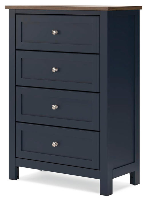 Landocken Full Panel Headboard, Dresser, Mirror, Chest and Nightstand