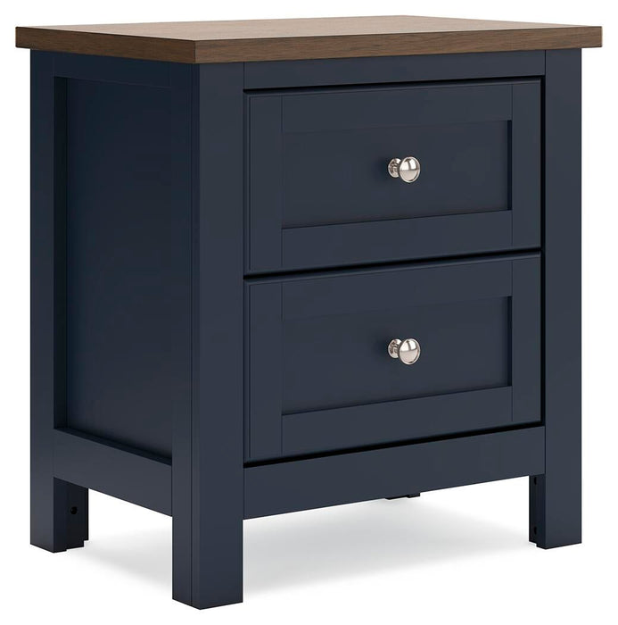 Landocken Full Panel Headboard, Dresser, Mirror, Chest and Nightstand