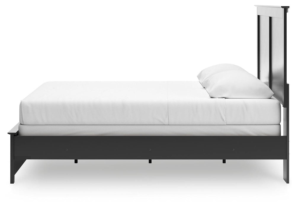 Maribel King Panel Bed, Dresser and Mirror