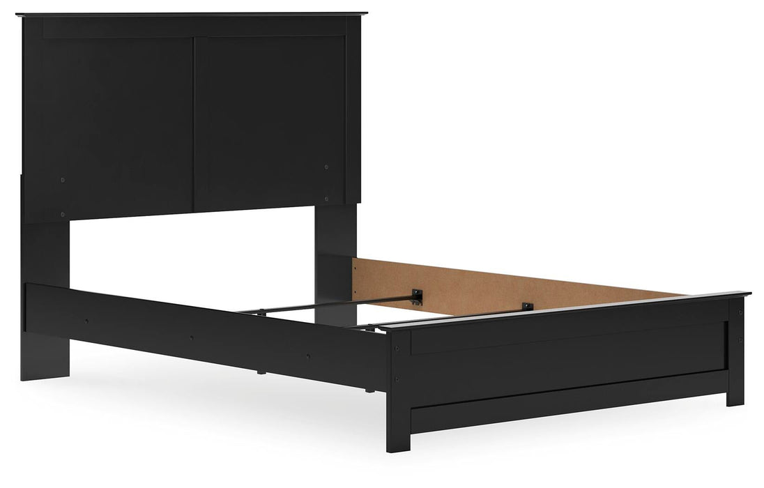 Maribel Queen Panel Bed, Dresser, Mirror, Chest and Nightstand