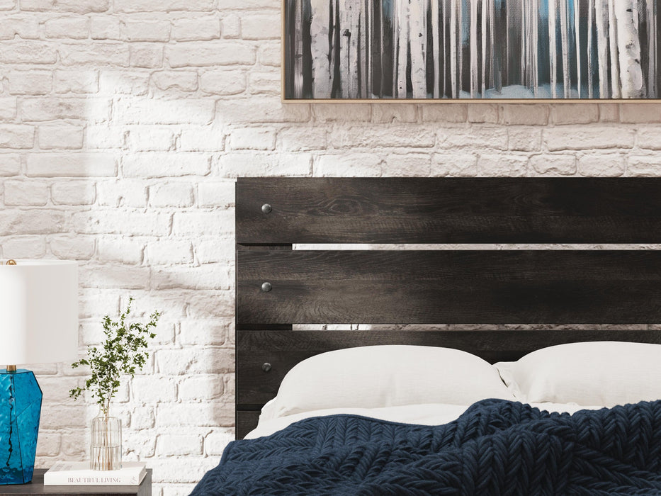 Delmorta Twin Panel Bed, Dresser, Mirror and Nightstand
