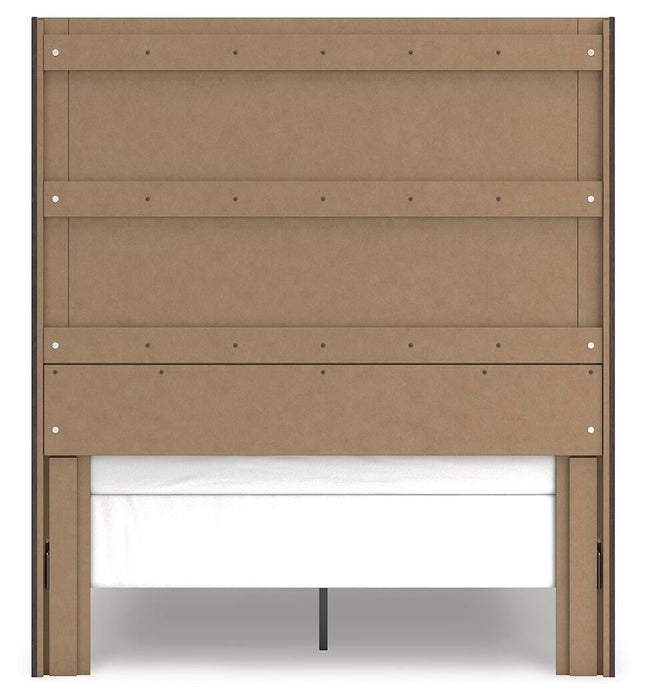 Parlayon Queen Panel Bed, Dresser, Mirror and Nightstand