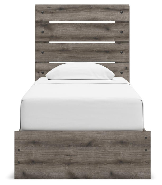 Urbanoore Twin Panel Storage Bed, Dresser and Mirror