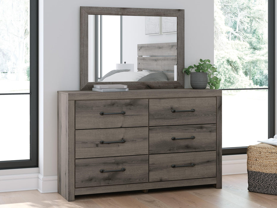 Urbanoore Twin Panel Storage Bed, Dresser, Mirror, Chest and Nightstand