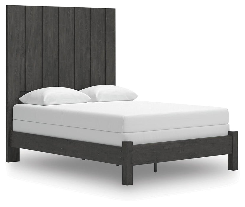 Parlayon Queen Panel Bed, Dresser, Mirror, Chest and Nightstand