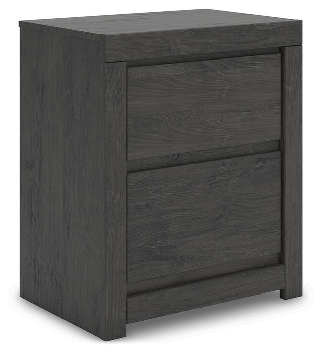 Parlayon King Panel Bed, Dresser, Mirror, Chest and Nightstand