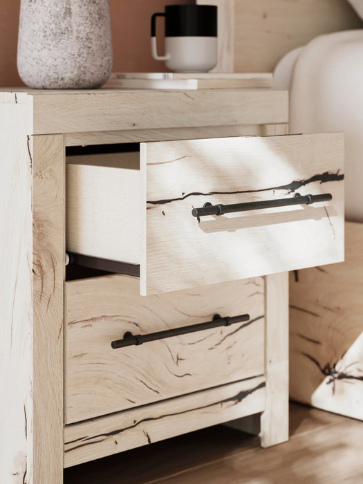 Lawroy Twin Panel Headboard, Dresser, Mirror and Nightstand