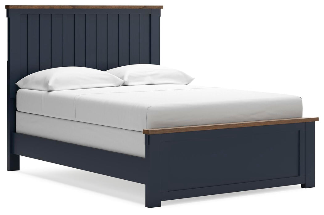 Landocken Full Panel Bed, Dresser, Mirror and Nightstand