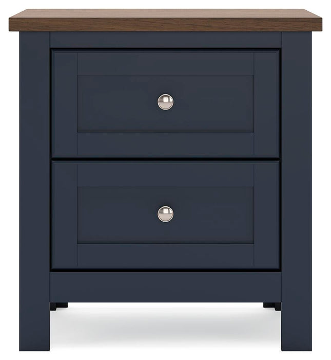 Landocken Full Panel Headboard, Dresser, Mirror and Nightstand