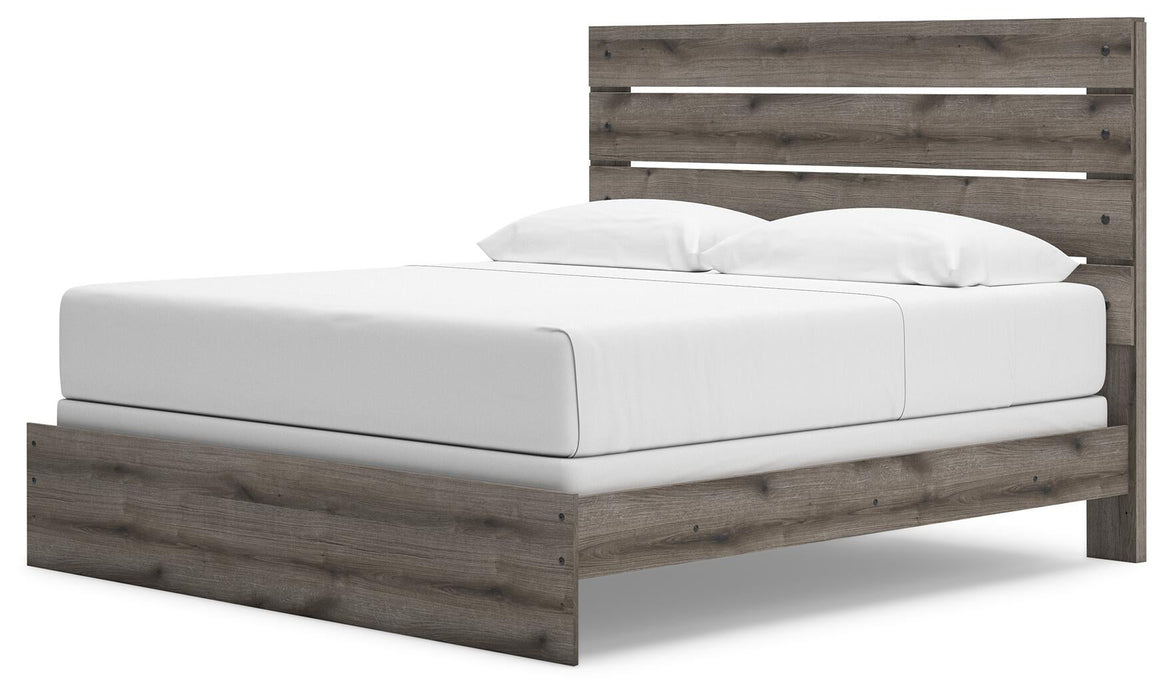 Urbanoore King Panel Bed, Dresser and Mirror