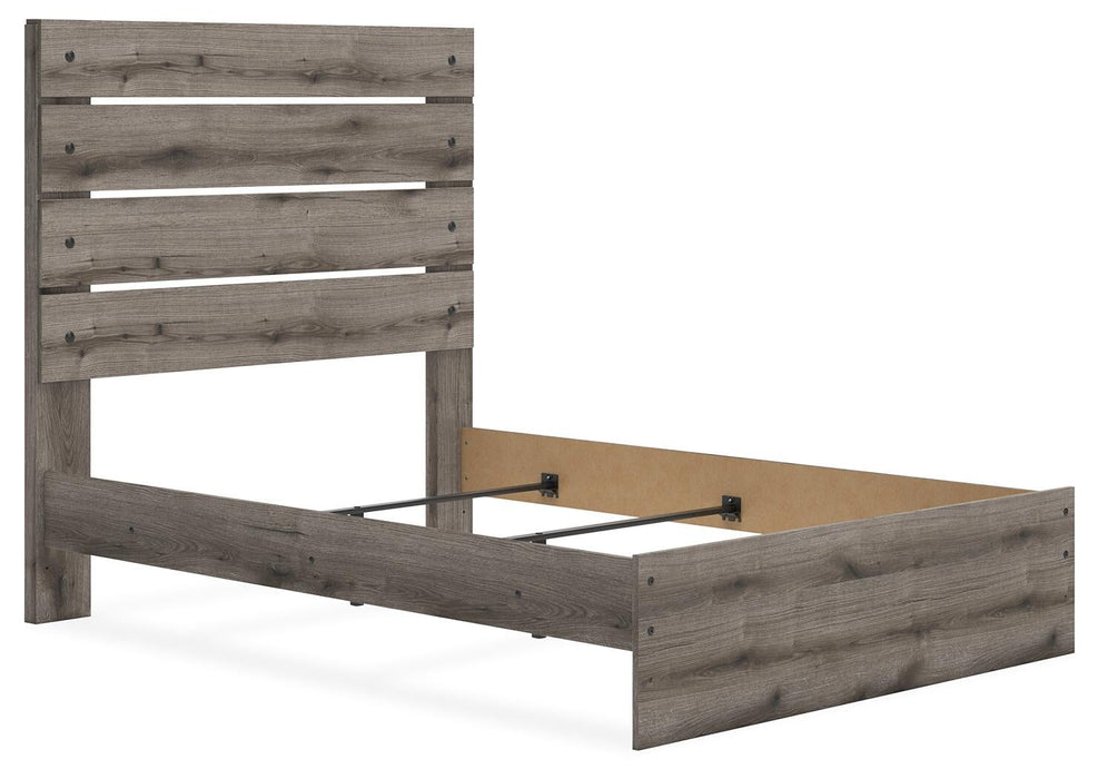 Urbanoore Full Panel Bed, Dresser, Mirror, Chest and Nightstand
