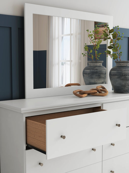 Bostwick Shoals Twin Panel Bed, Dresser, Mirror and Nightstand