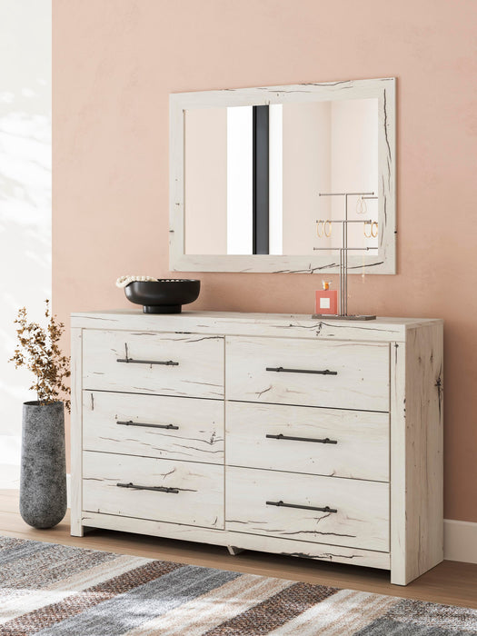 Lawroy King Panel Storage Bed, Dresser, Mirror, Chest and Nightstand