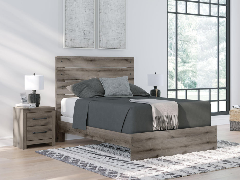 Urbanoore Queen Panel Bed, Dresser, Mirror, Chest and Nightstand