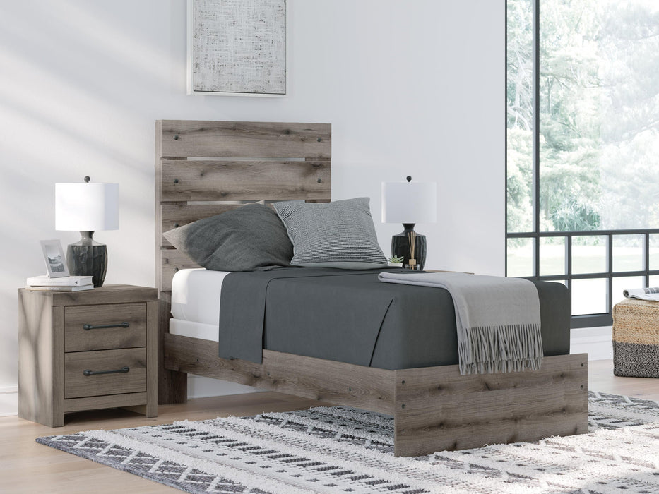 Urbanoore Twin Panel Bed, Dresser and Mirror