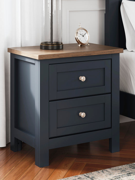 Landocken Queen Panel Headboard, Dresser, Mirror, Chest and Nightstand
