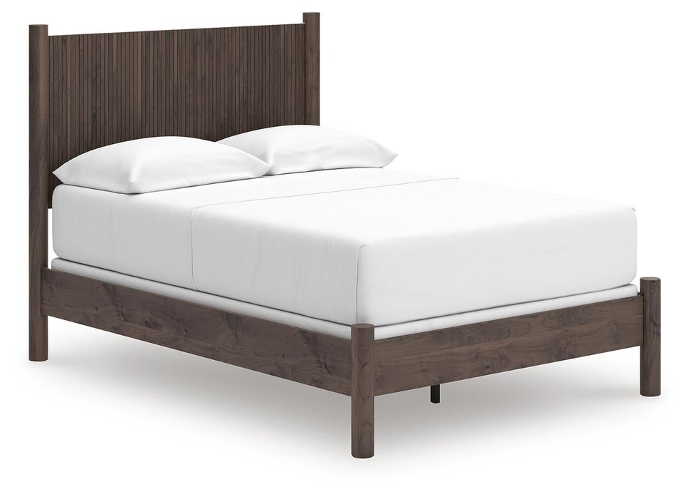 Cadmori Full Panel Bed, Dresser, Mirror, Chest and Nightstand