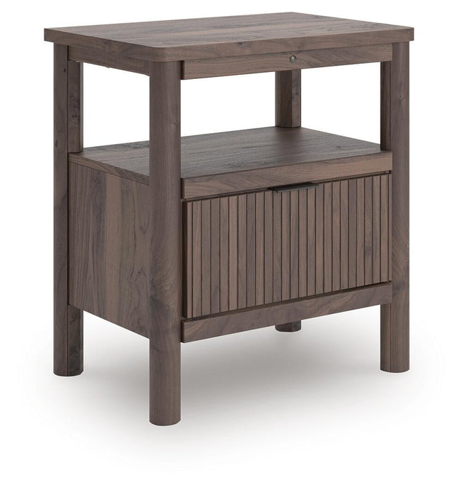 Cadmori Full Panel Bed, Dresser, Mirror, Chest and Nightstand