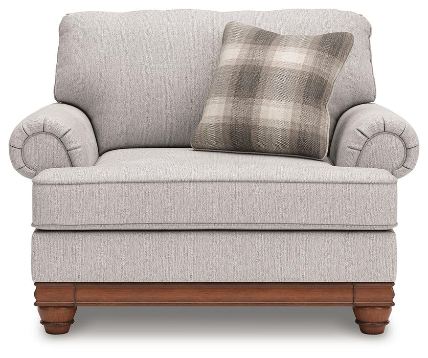 Stoughton Chair and Ottoman