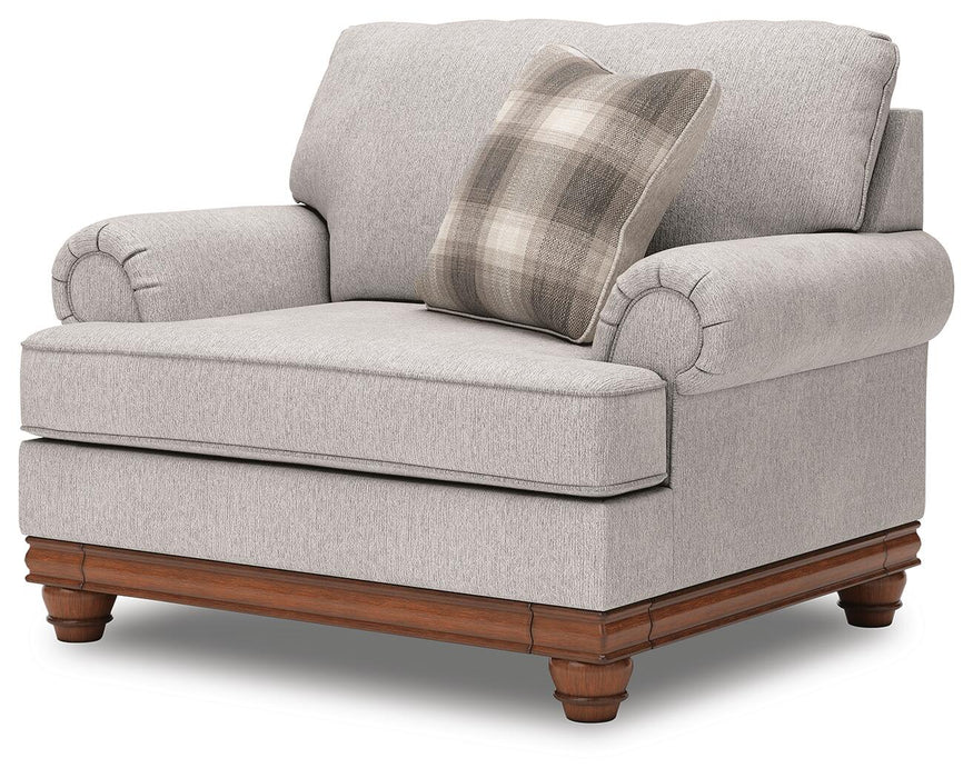 Stoughton Chair and Ottoman