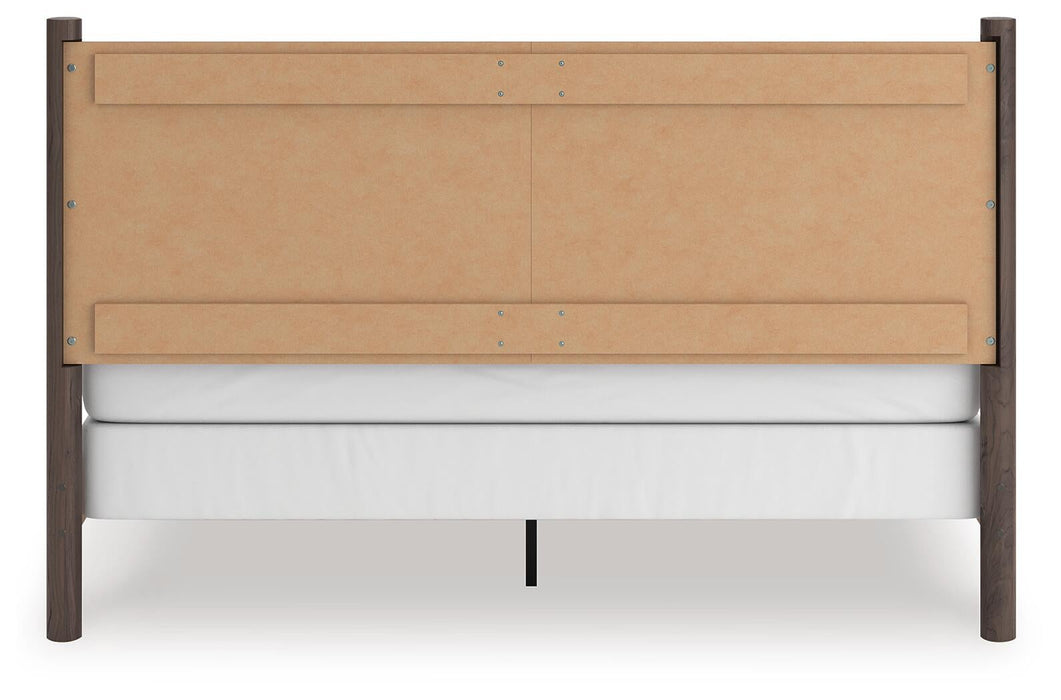 Cadmori King Panel Bed, Dresser, Mirror, Chest and Nightstand