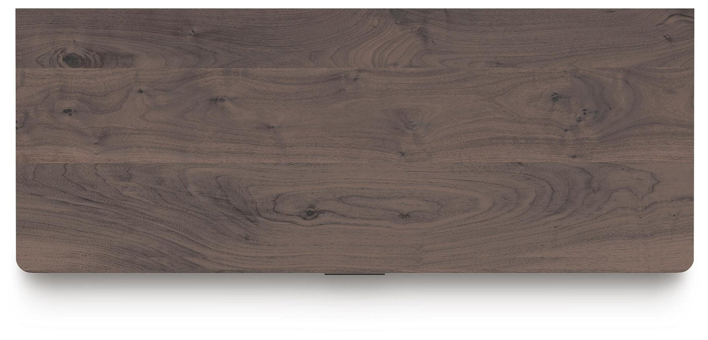 Cadmori King Upholstered Panel Platform Bed, Dresser, Mirror, Chest and Nightstand