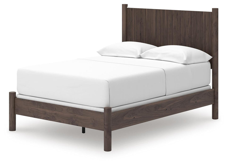 Cadmori Full Panel Bed, Dresser, Mirror and Nightstand
