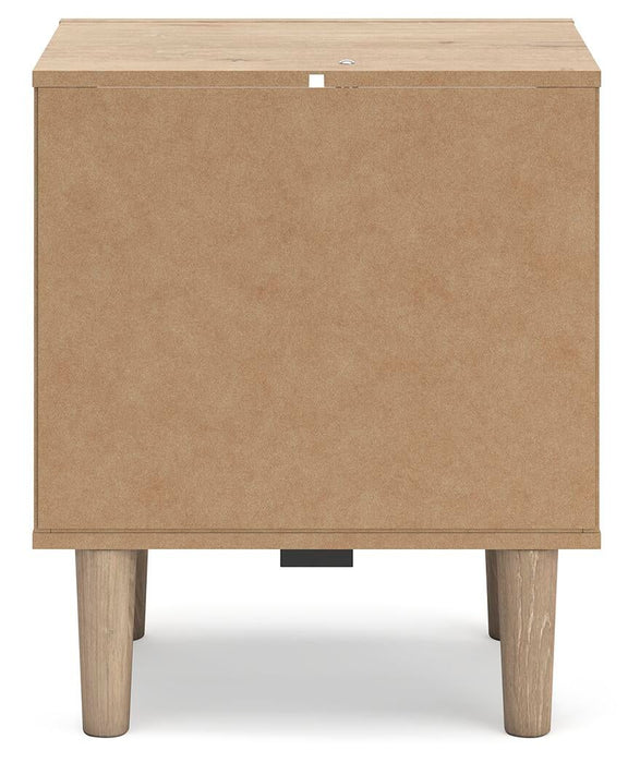 Cielden Queen Upholstered Bed with Roll Slats, Dresser, Mirror, Chest and Nightstand