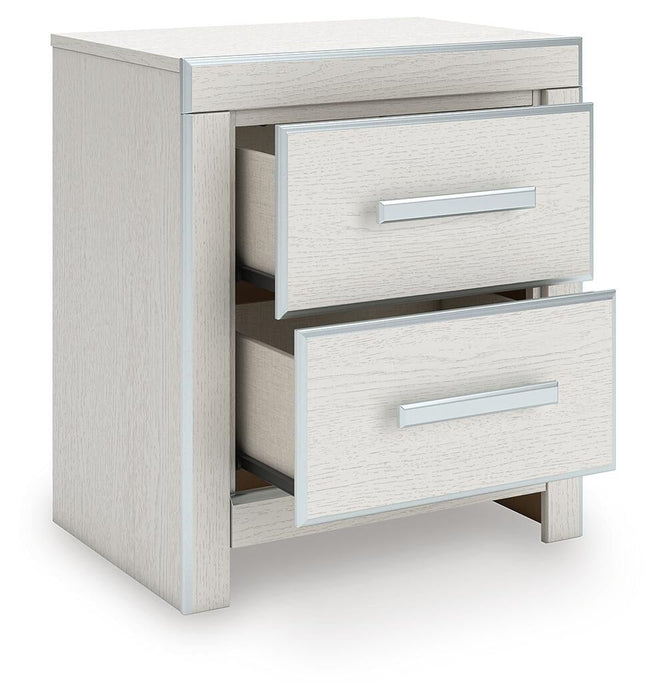 Birmonton Queen Upholstered Bed, Dresser, Mirror, Chest and Nightstand